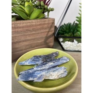 Blue Kyanite Raw Chunks Crystal Intuitively Chosen